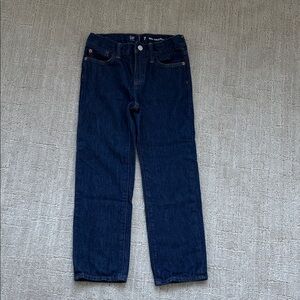 GAP Boy's Dark Blue Straight Jeans